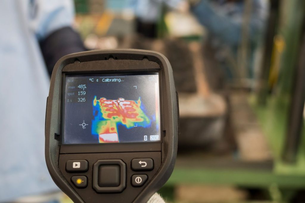 Predictive maintenance using thermal imaging