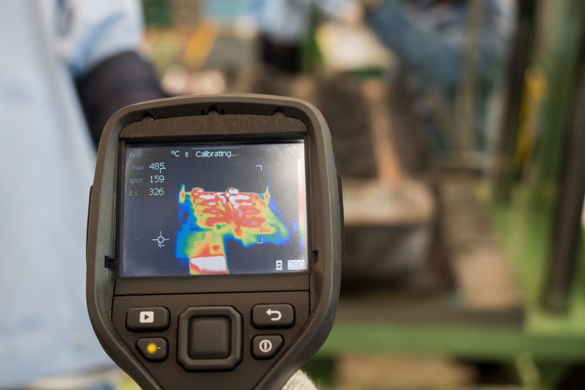 Predictive maintenance using thermal imaging